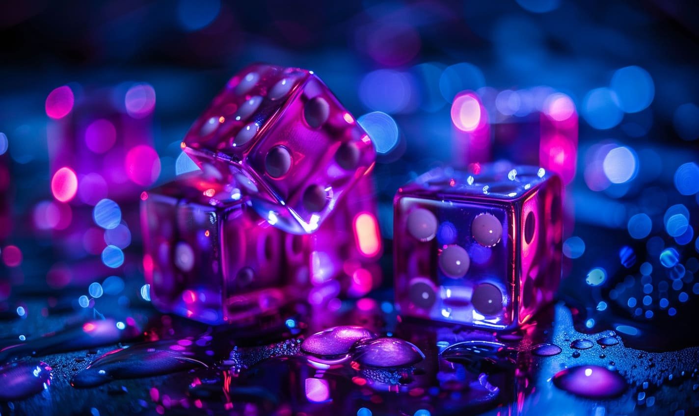 Live dealer studio floor with multiple gaming tables
